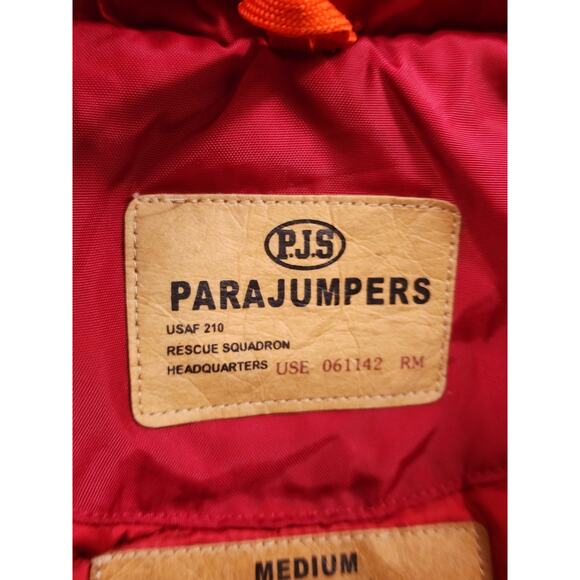 Parajumpers PJS Masterpiece M Jacket Winter USAF 210 Rescue Squadron Gorpcore - Picture 14 of 16